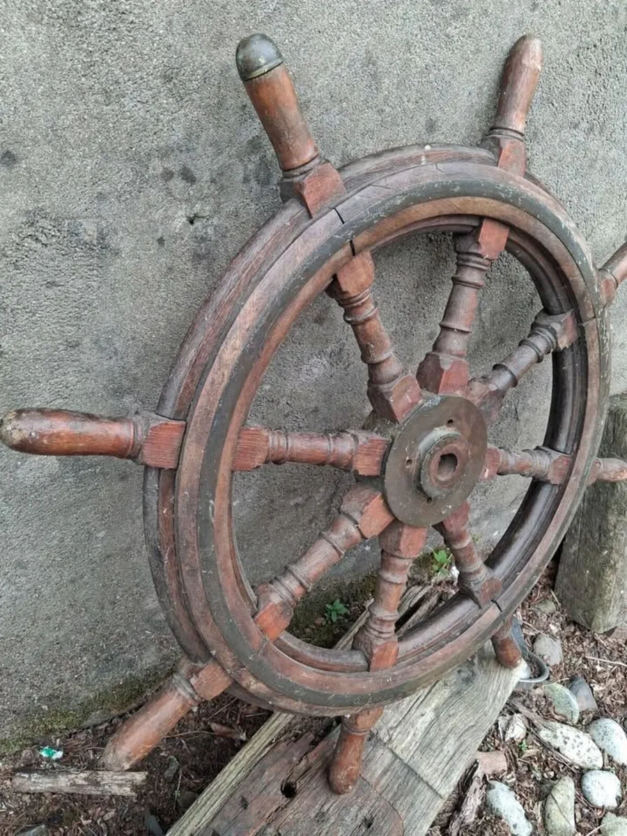 Original Ship's Wheel - Image 4