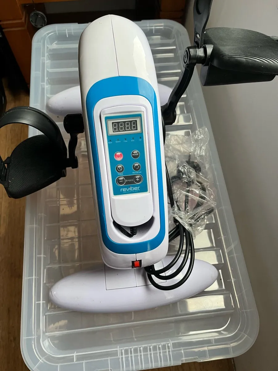 Reviber Motorised Electric Mini Exercise Bike - Image 1