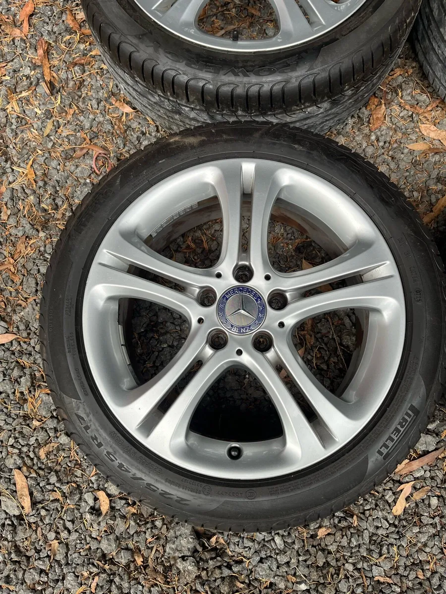 17’ Genuine Mercedes 5x112 alloy wheels - Image 2