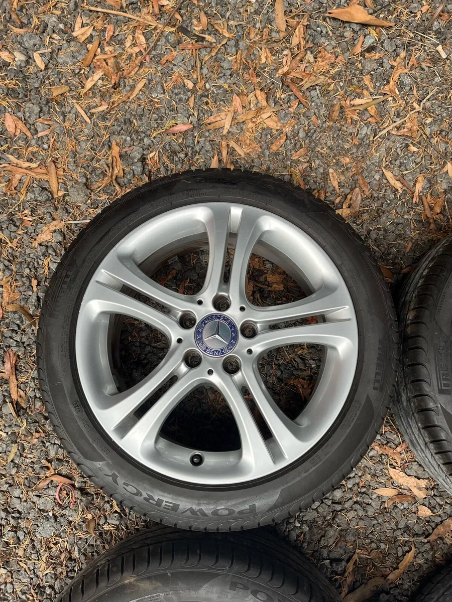 17’ Genuine Mercedes 5x112 alloy wheels - Image 3