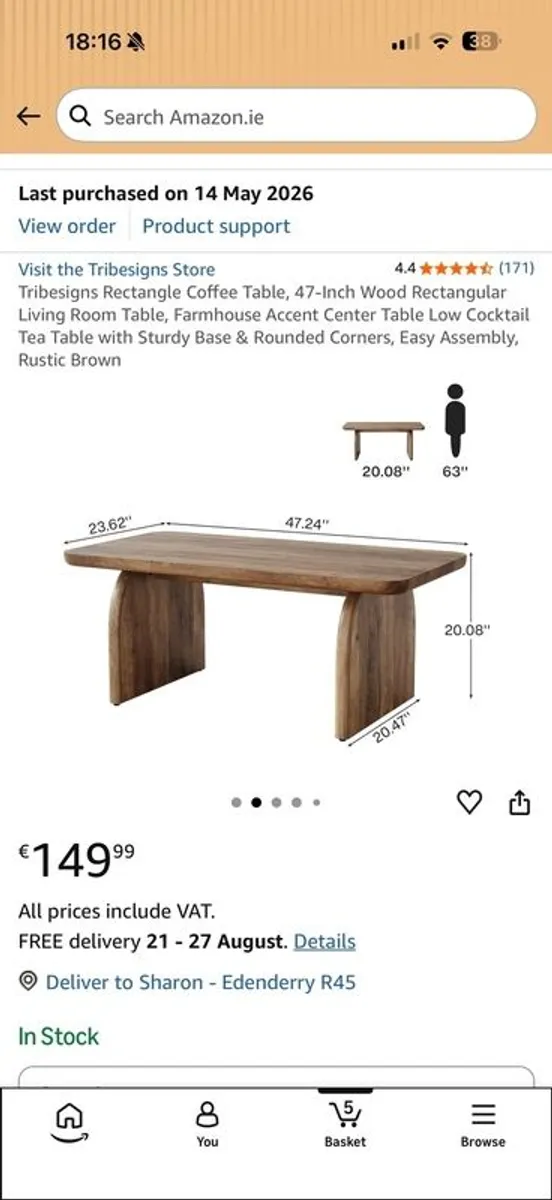 Coffee table - Image 1