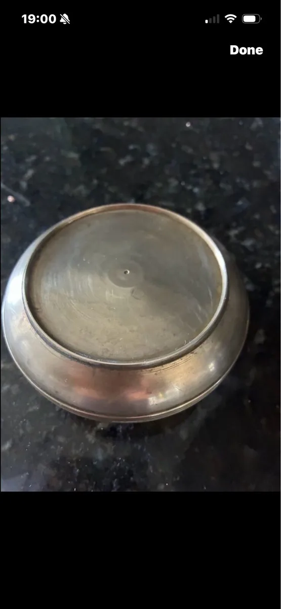 Vintage Nautical Themed Brass Ashtray - Image 4