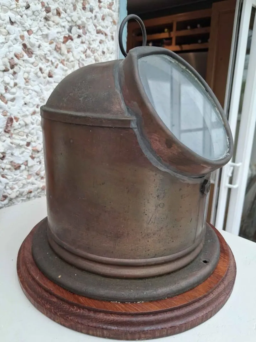 Vintage Lifeboat Compass - Image 1