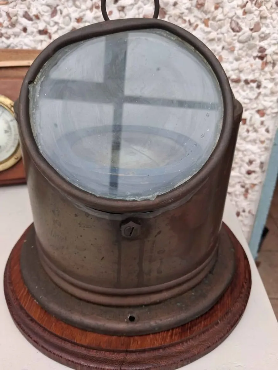 Vintage Lifeboat Compass - Image 2