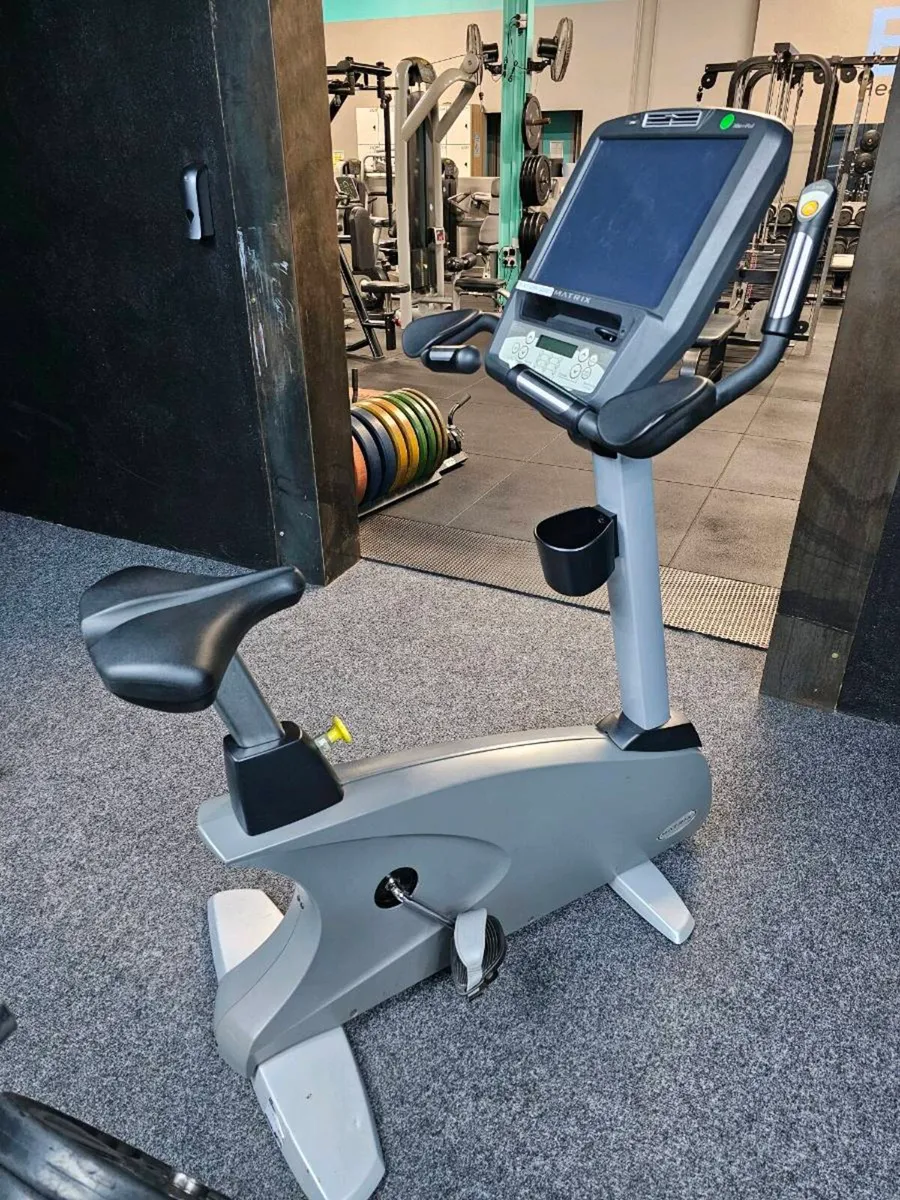 Matrix Upright Stationary Bike - Image 1