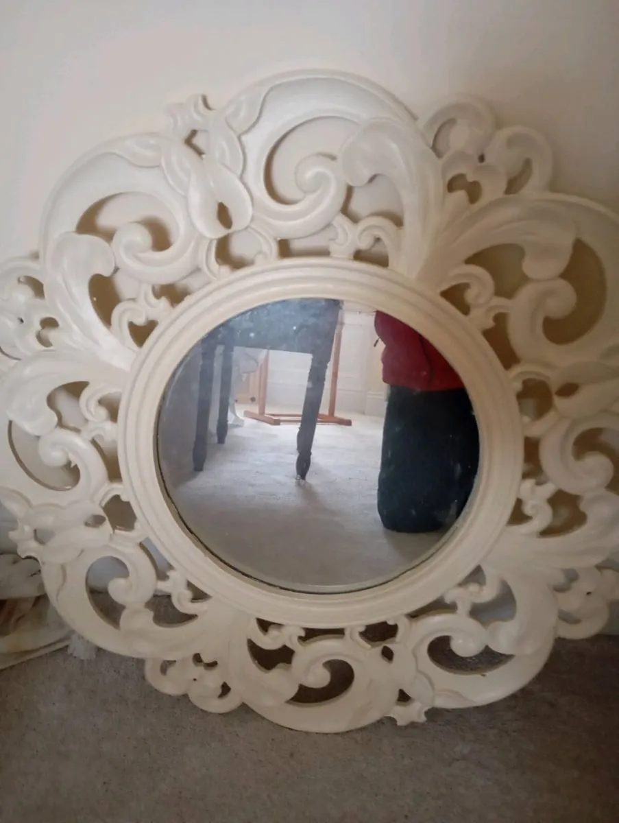 Decorative Round Mirror - Image 2