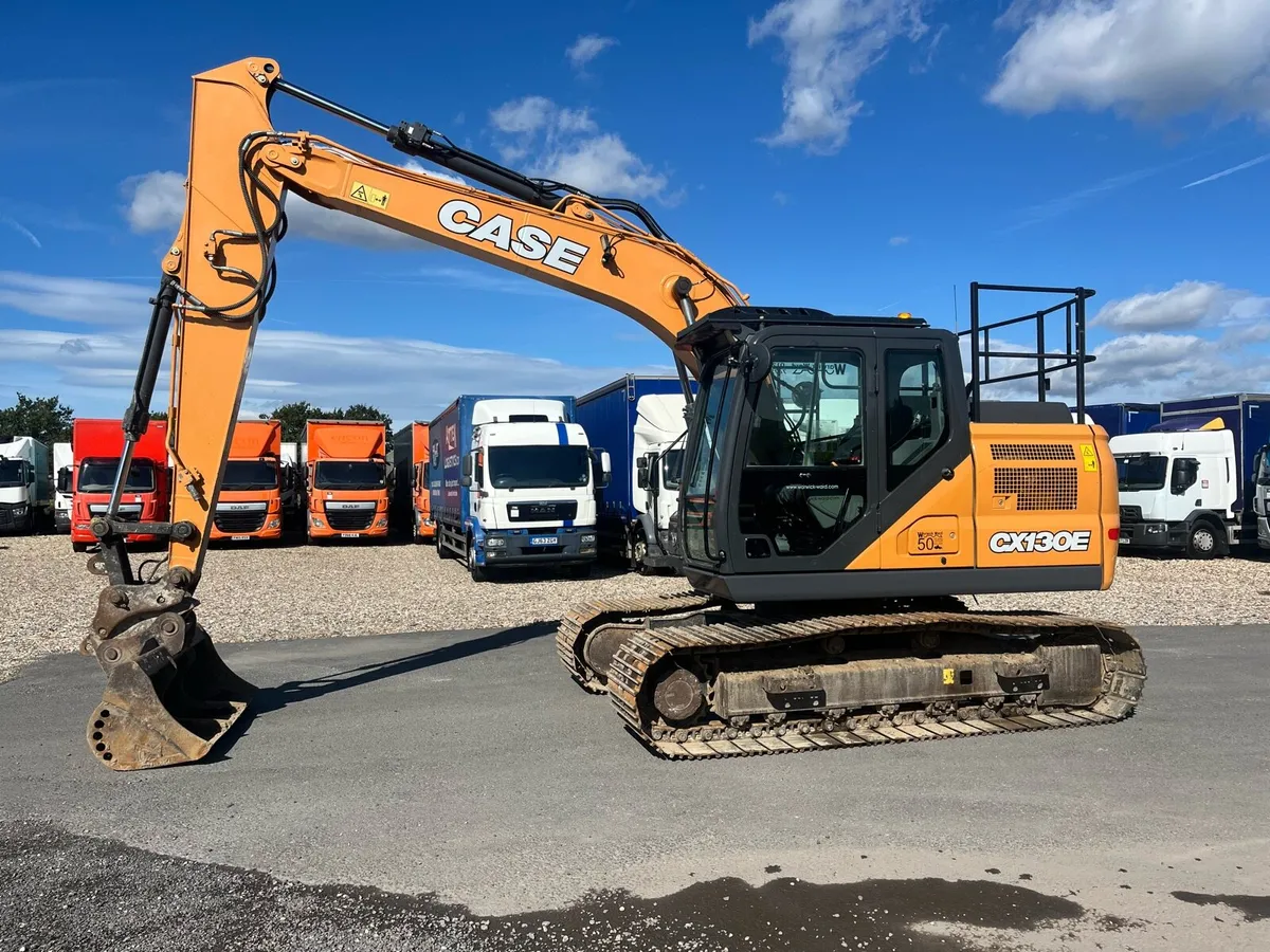 Case CX130 E Excavator - Image 1