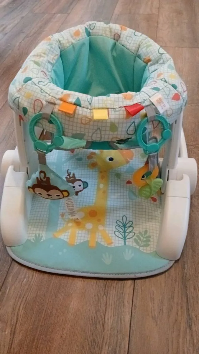 Bright Starts Wild Wiggles Learn-to-Sit Activity F - Image 1