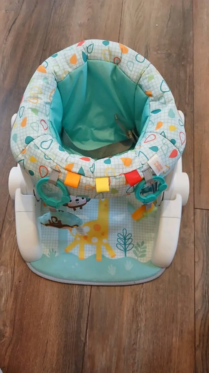 Bright Starts Wild Wiggles Learn-to-Sit Activity F - Image 2