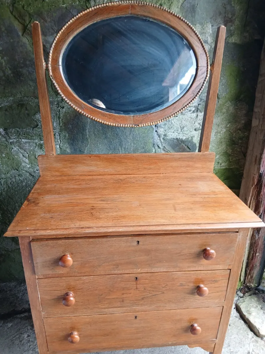 Oak Dressing Table - Image 1
