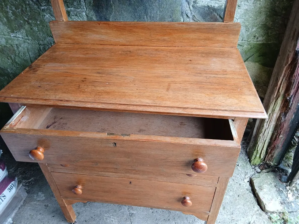 Oak Dressing Table - Image 4
