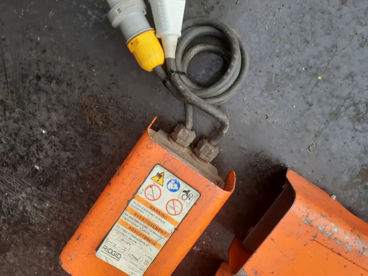 RIDGID FOOT PEDAL - Image 3