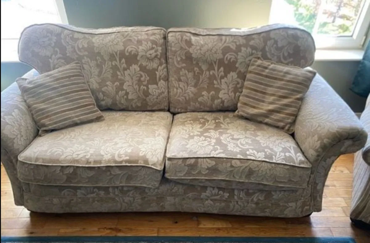 Fabric sofa 3 seater - Image 1
