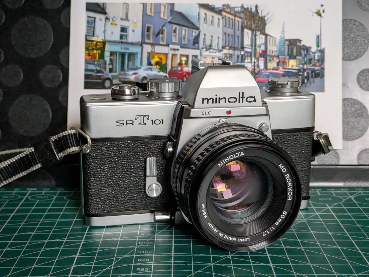 🎞️ Minolta SRT 101 Film SLR+ 50mm1.7 💥 - Image 2