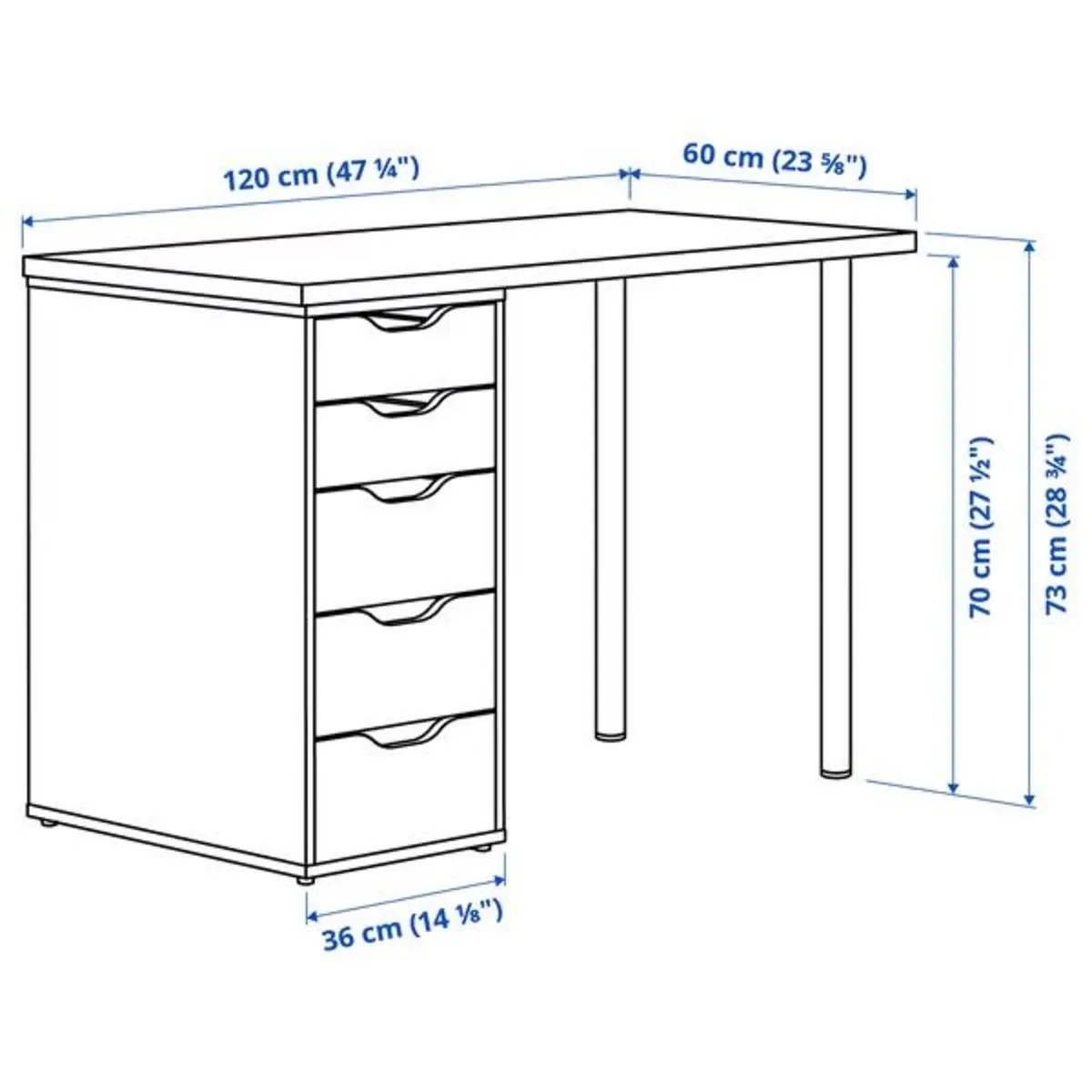 Ikea Desk - Image 3