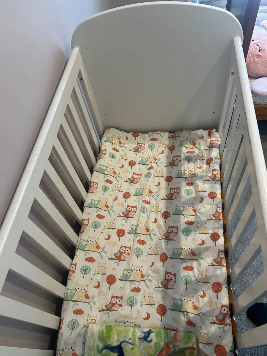 VIPACK Kiddy Baby Cot  + Baby Elegance Mattress - Image 4
