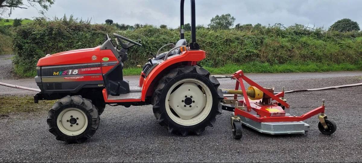 Mitsubishi MTZ 18 With Mower - Image 3