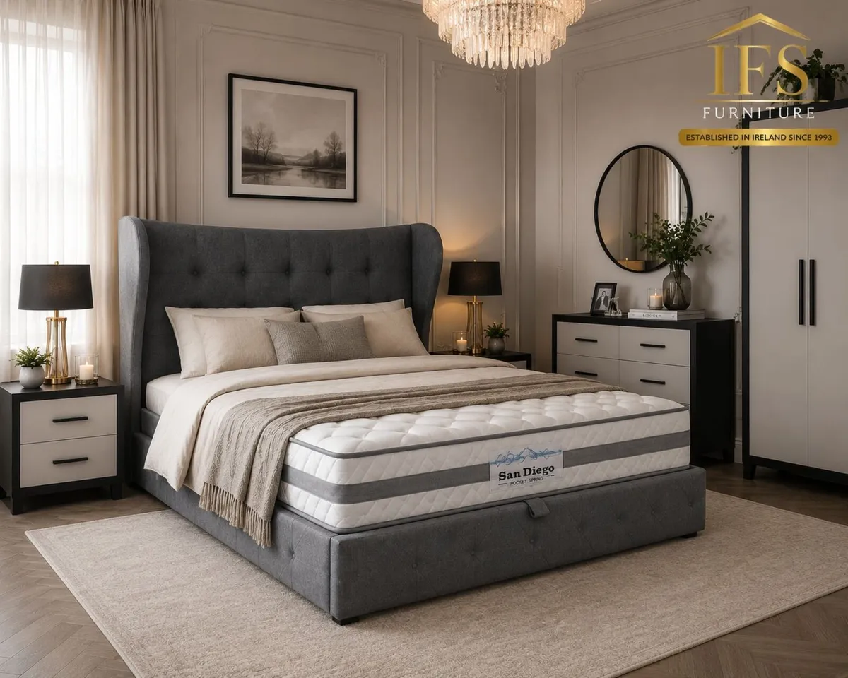 Ottoman Bed Sale 4ft6 Double ONLY €399 - Image 1