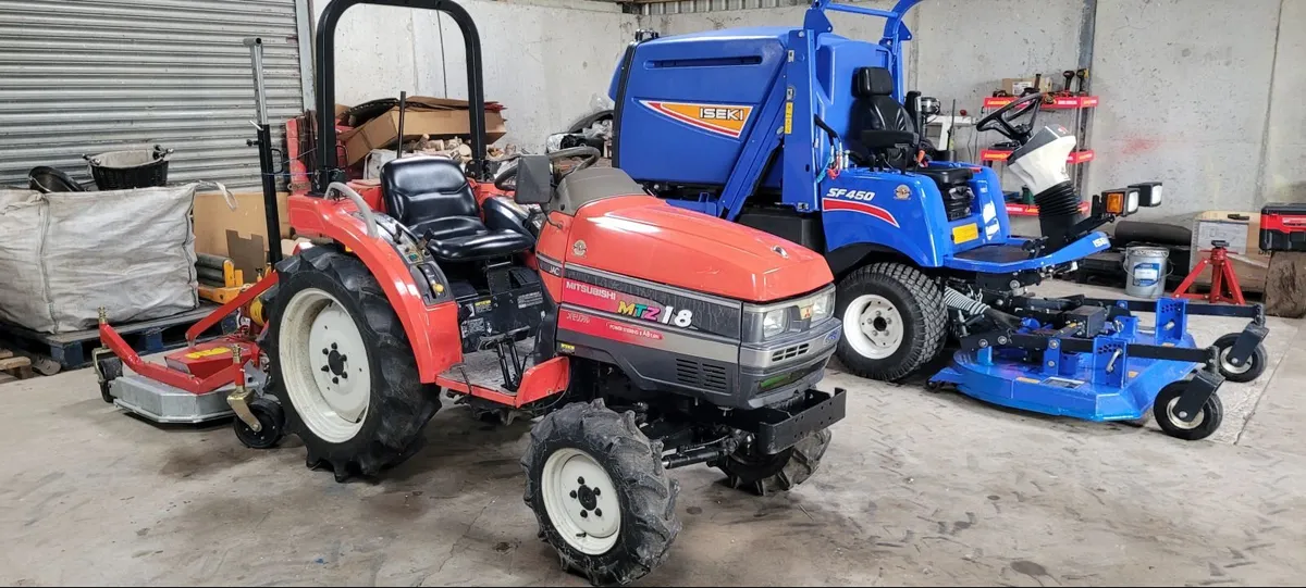 Mitsubishi MTZ 18 With Mower - Image 1