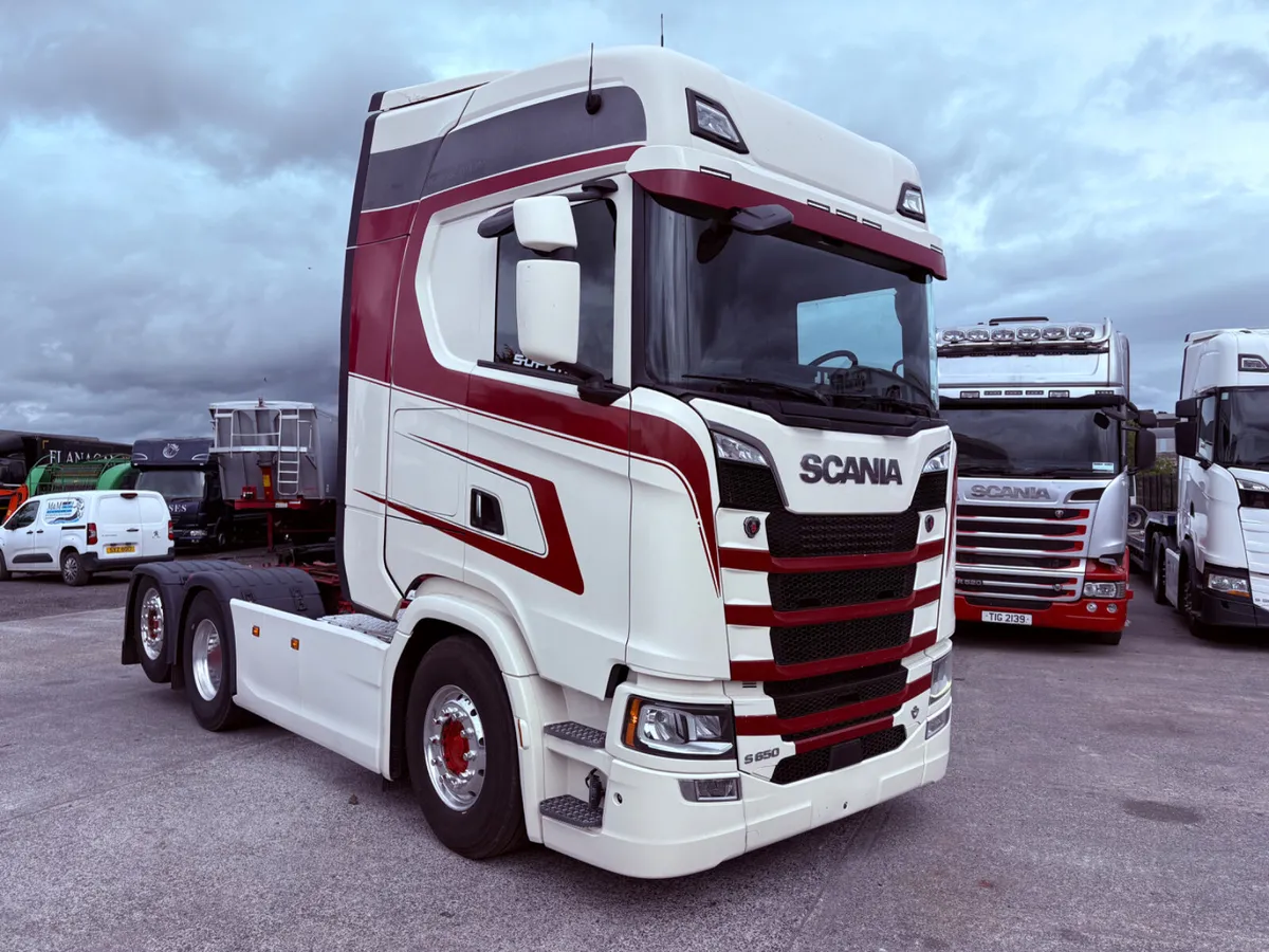 2020 Scania S650 6x2 LHD Twin wheel tag - Image 1