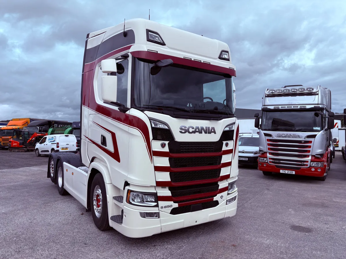 2020 Scania S650 6x2 LHD Twin wheel tag - Image 2