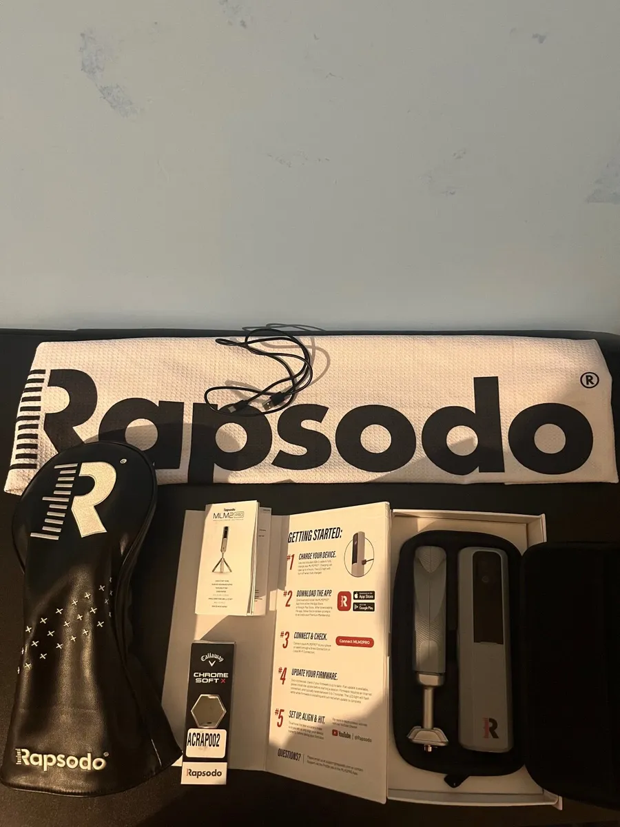 Rapsodo mlm2 pro launch monitor with 10 month mem - Image 4