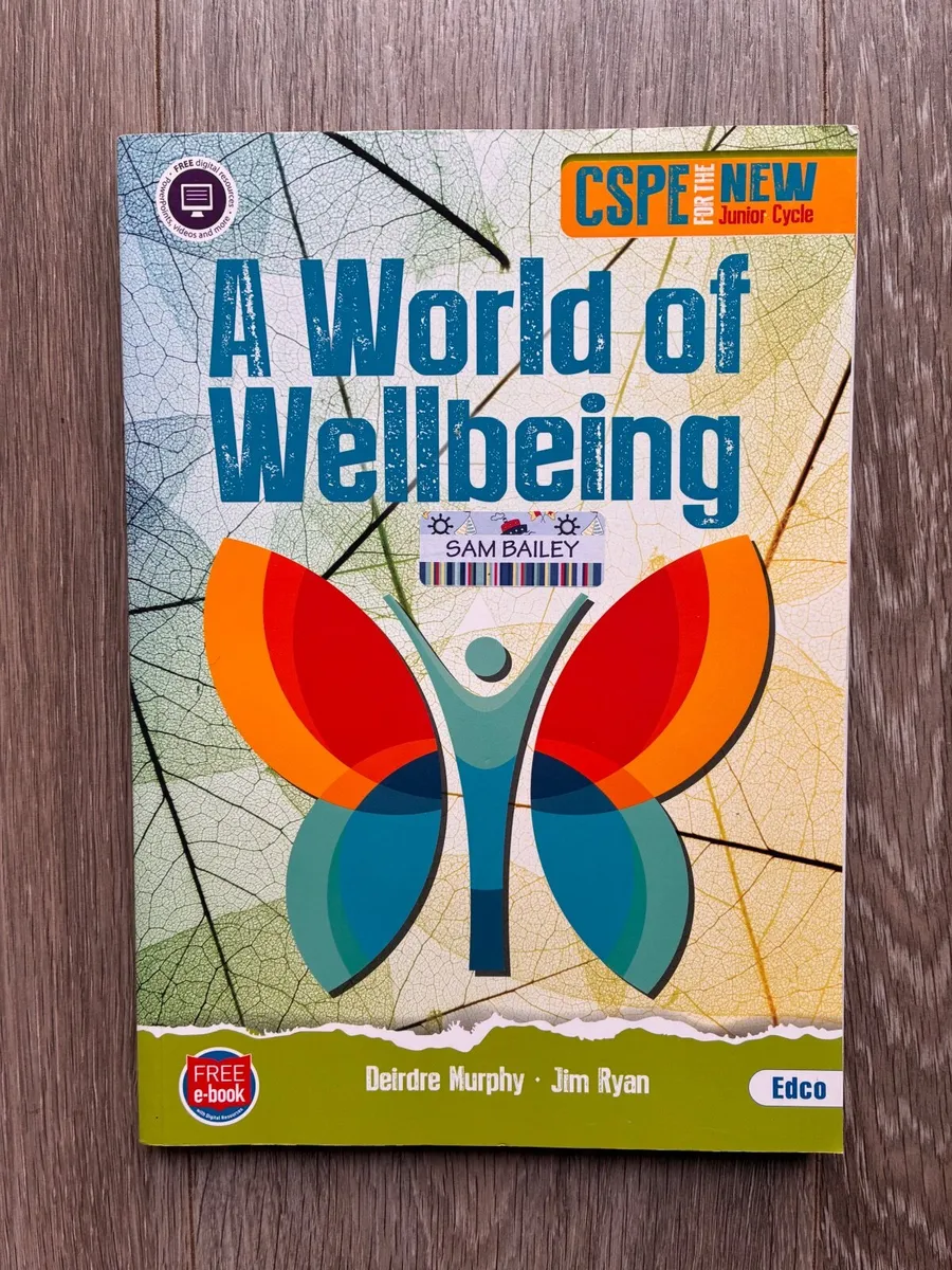 A World of Wellbeing – Junior Cycle CSPE Textbook
