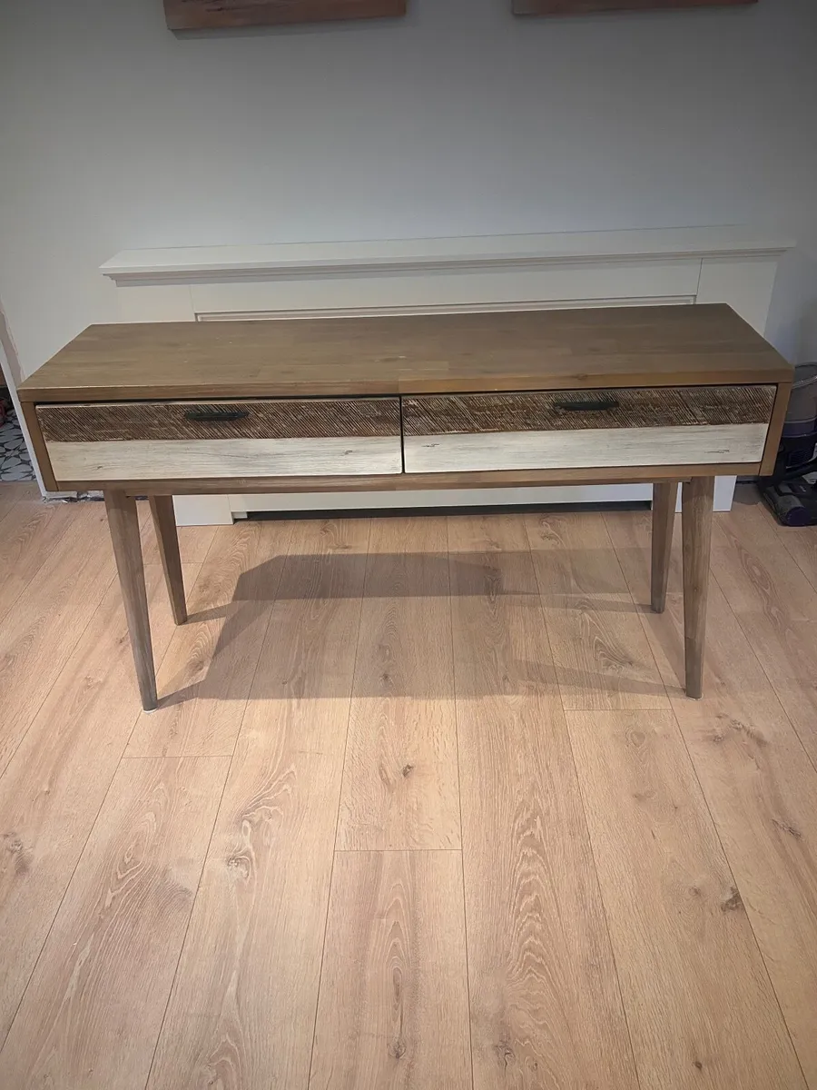 2 Drawer Console Table - Image 1