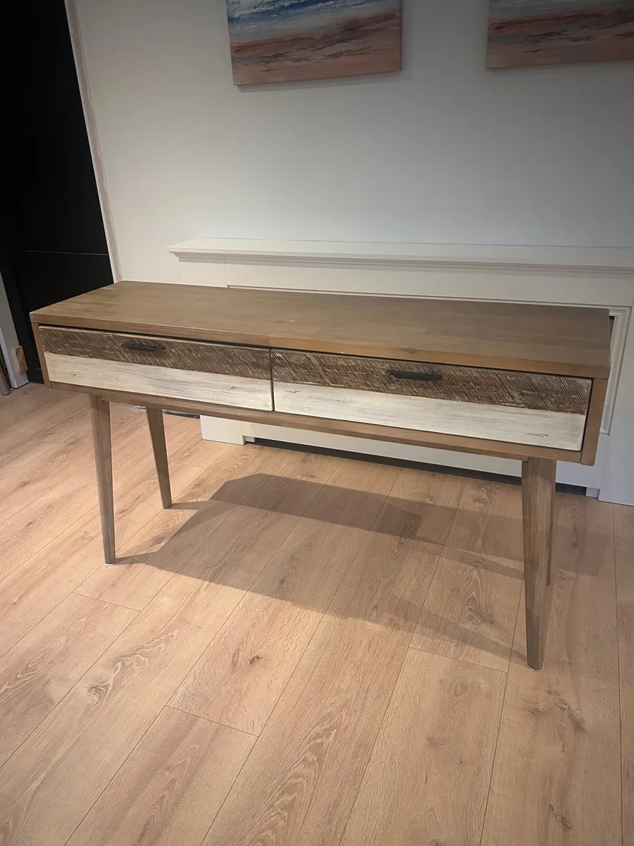 2 Drawer Console Table - Image 3