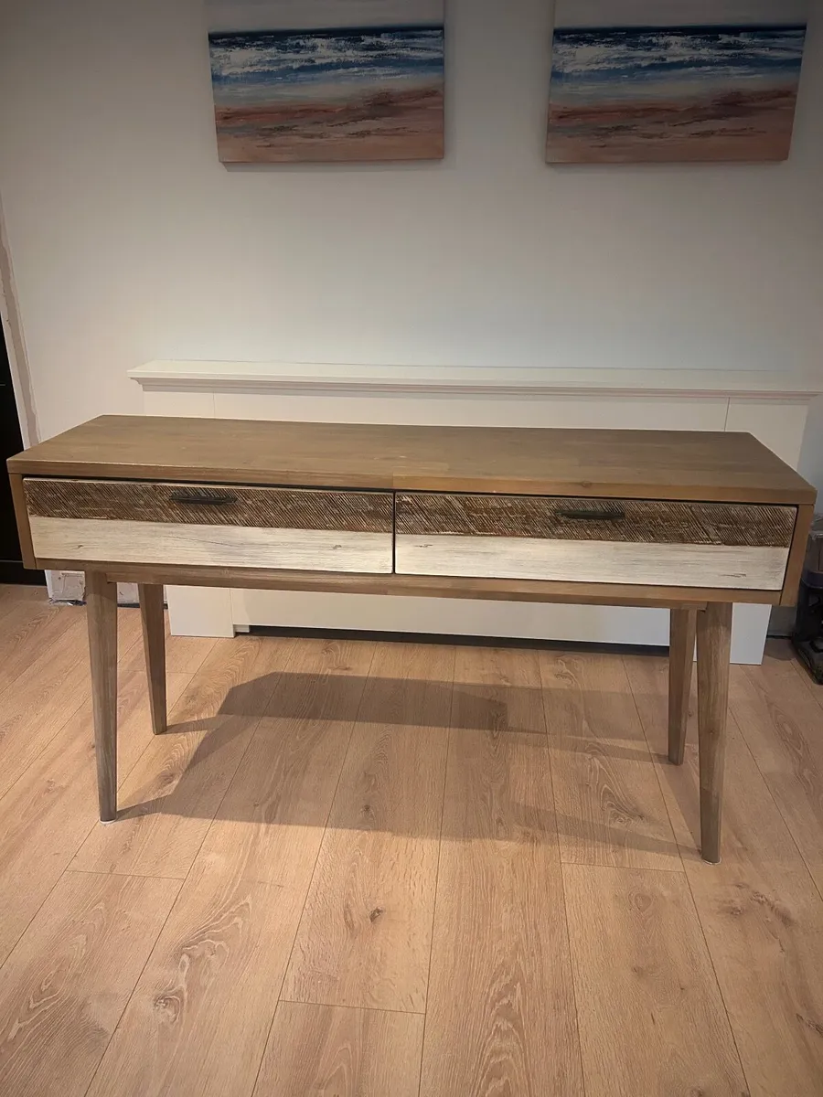 2 Drawer Console Table - Image 4
