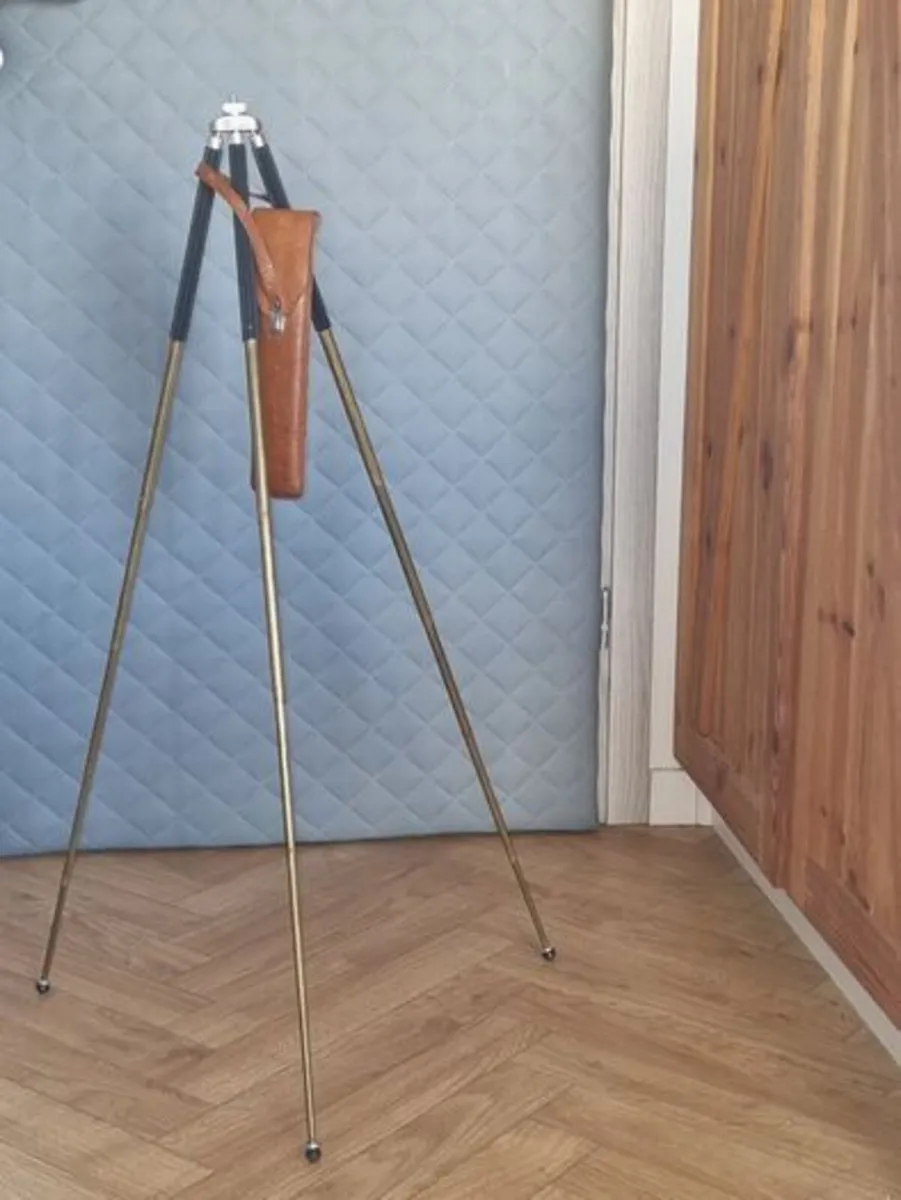 German antique, foldable photographic tripod - Image 3