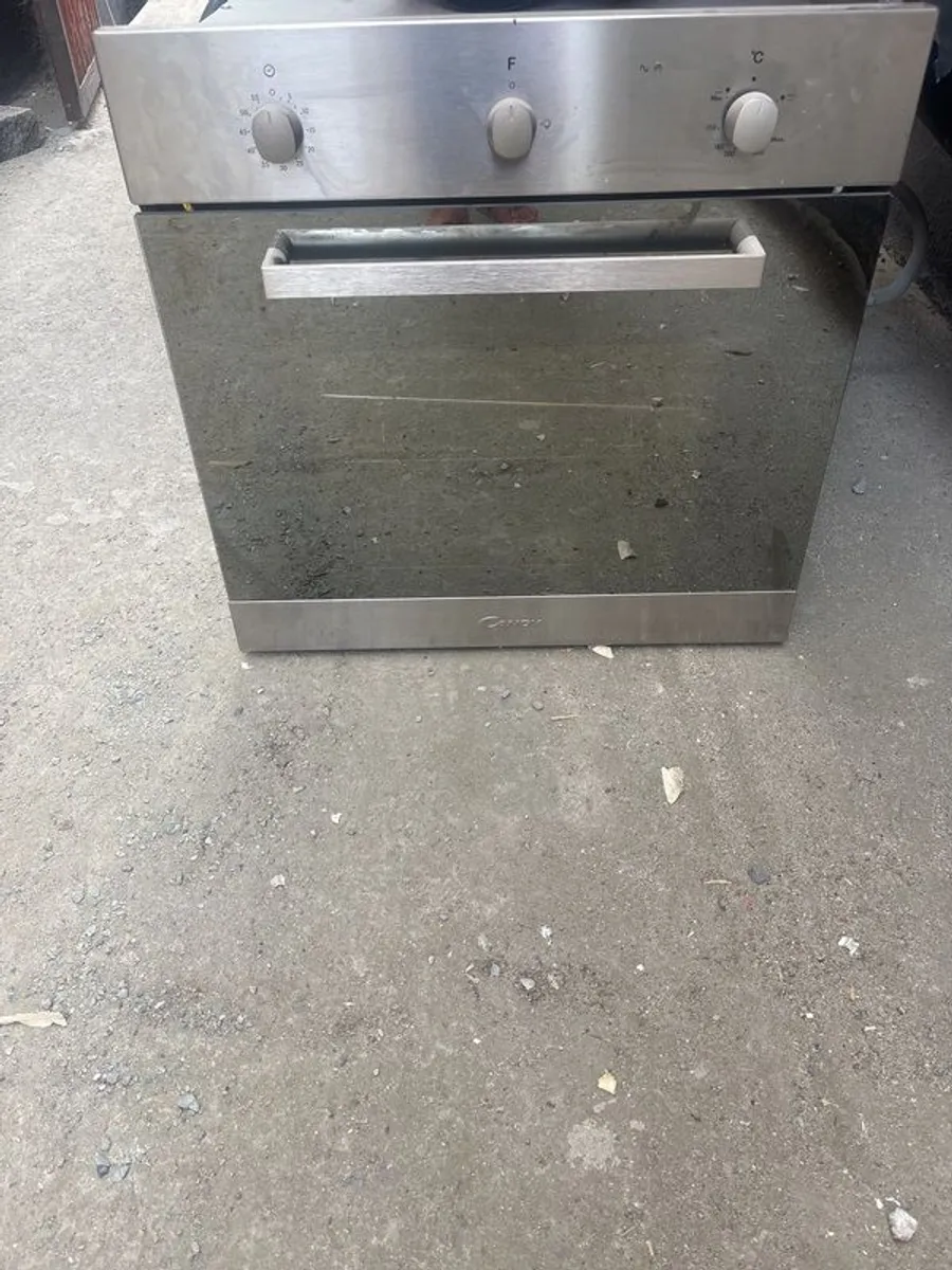 Candy Single Oven and Grill Chrome - Image 1