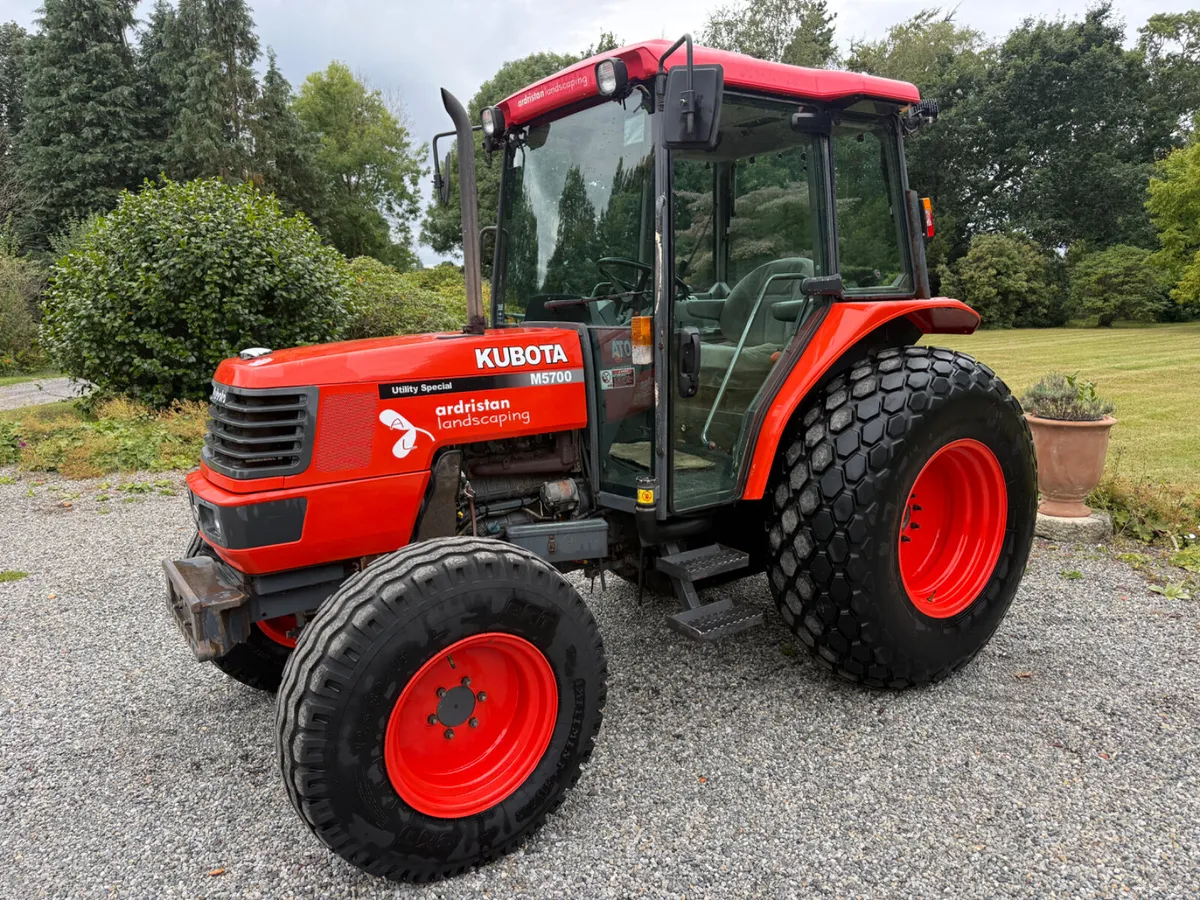 2003 Kubota M5700 4wd MINT! €16950 plus Vat - Image 2