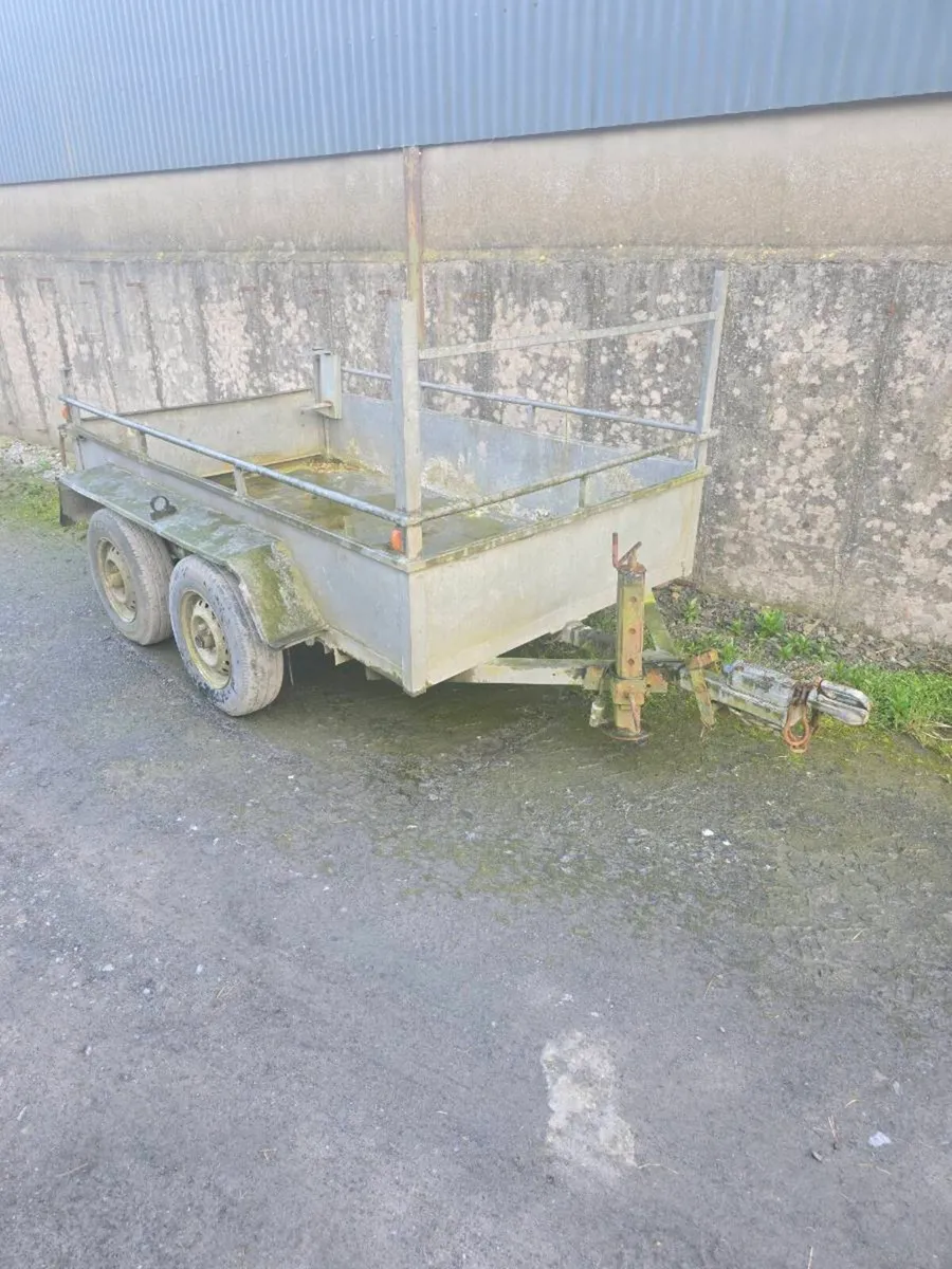 8x4 tandem axle trailer - Image 1