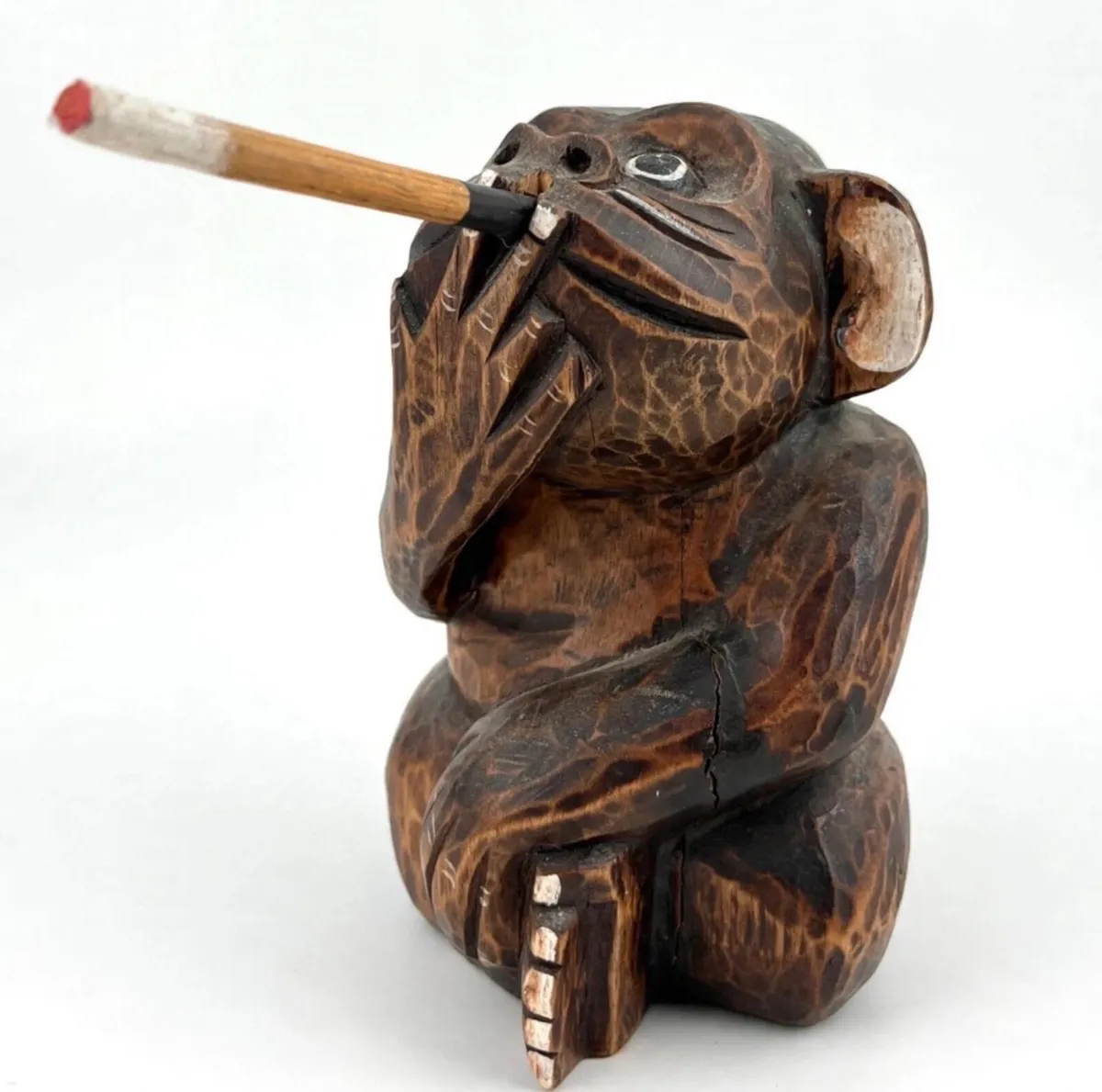 Folk Art Monkey figurine