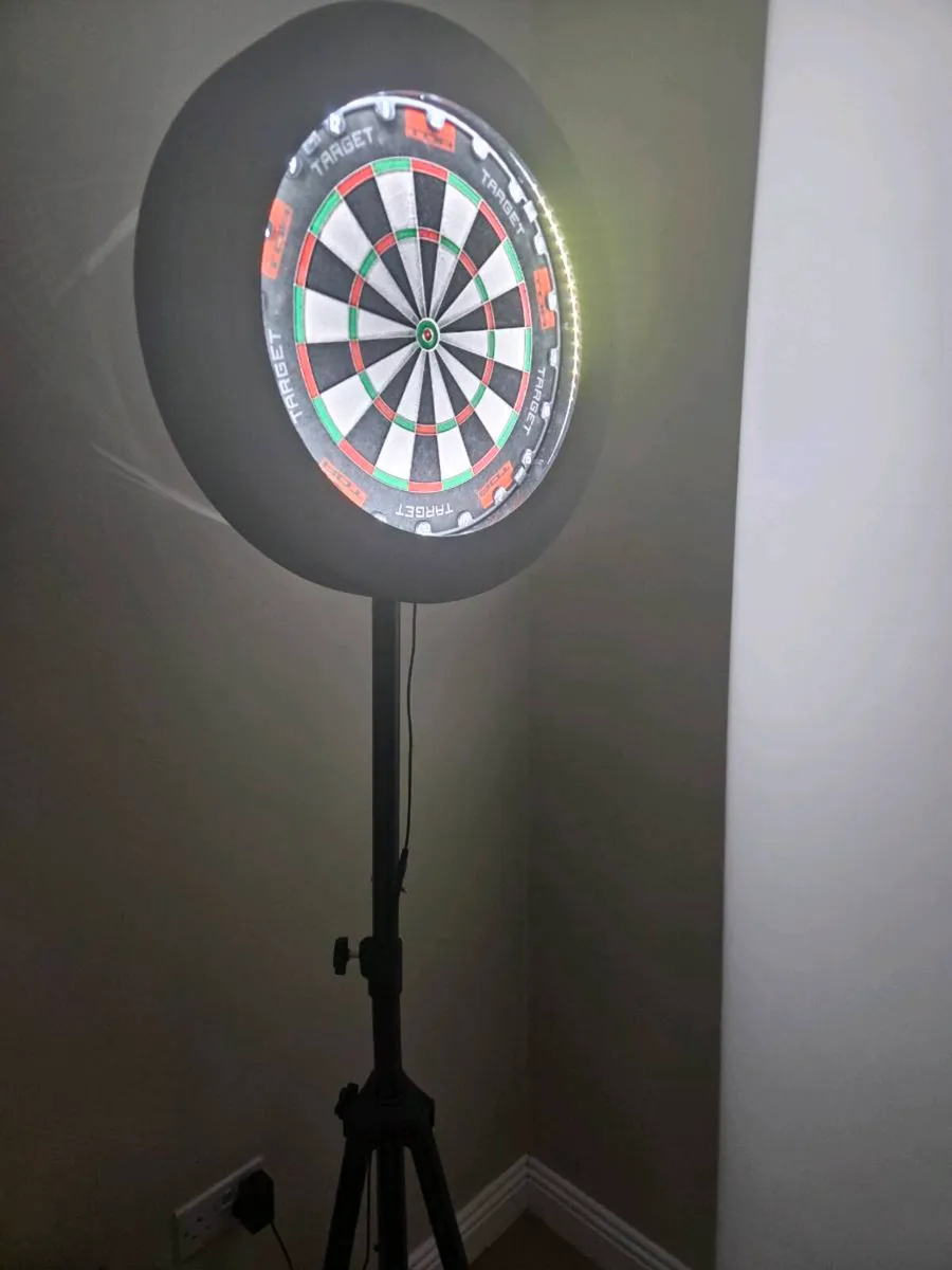 Target Dart set up Board + Surround + Light+Stand - Image 3