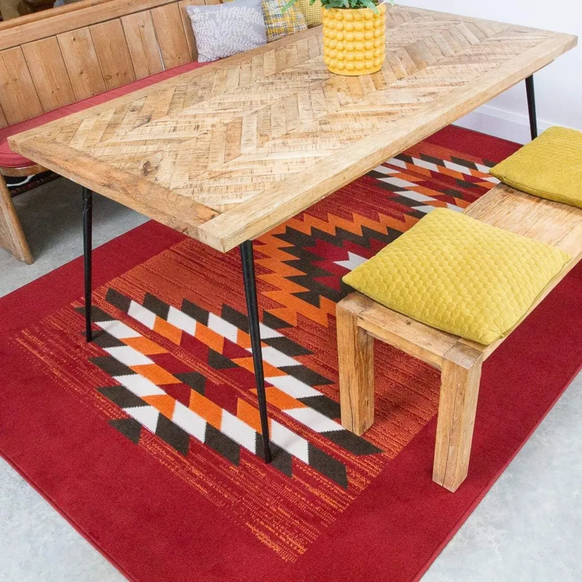 Extra Large 7FT Terracotta Off Tribal Aztec Big - Image 2