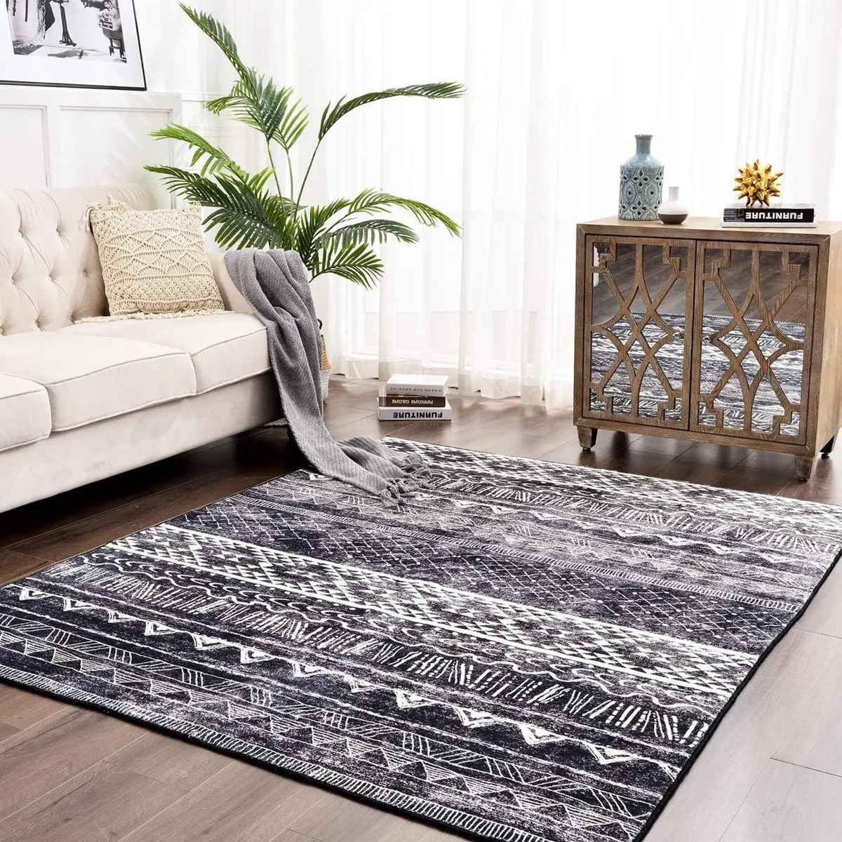 Area Rugs Modern Style Rug Artistic Traditional - Image 2
