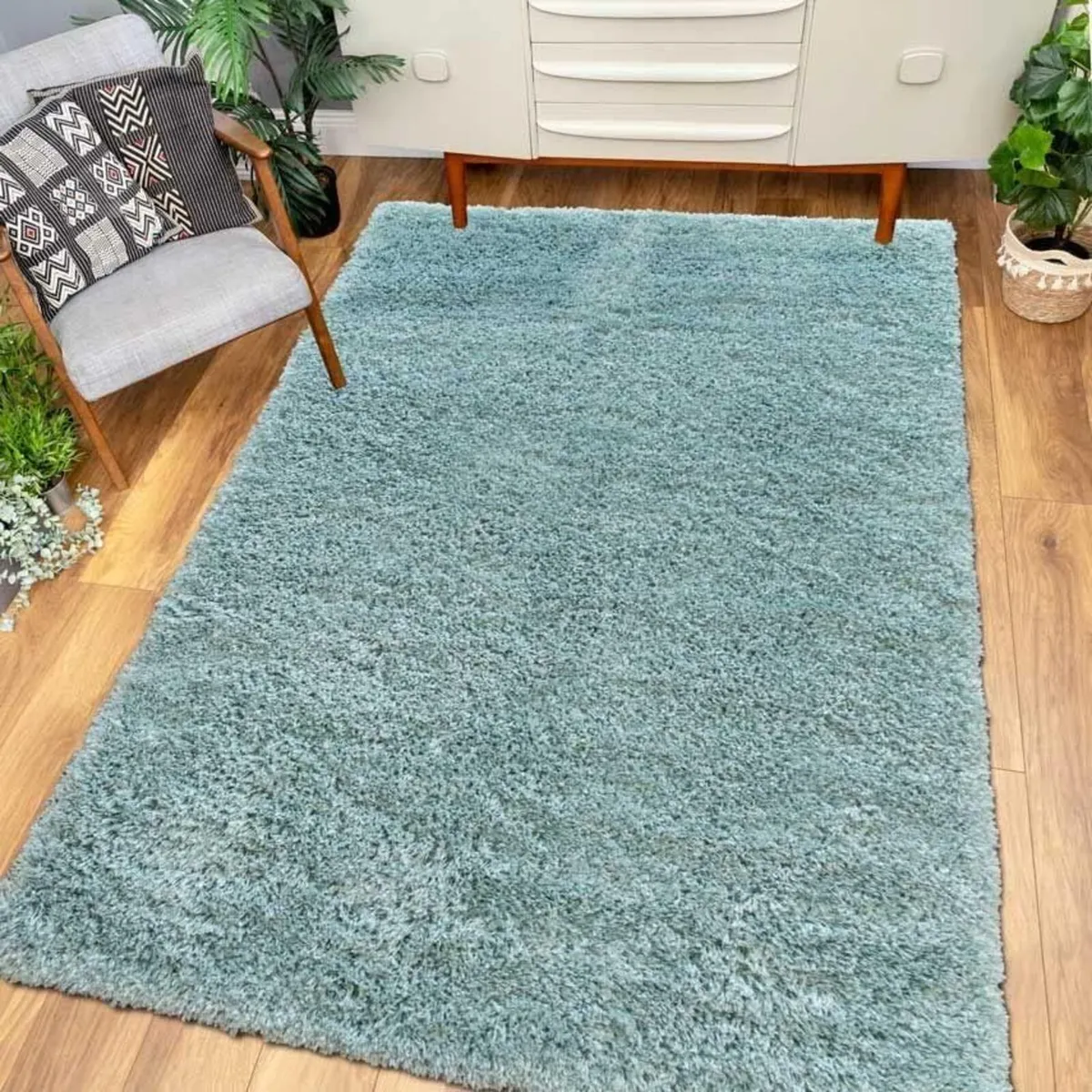 Modern Large Tribal Trellis Living Room Carpet Rug