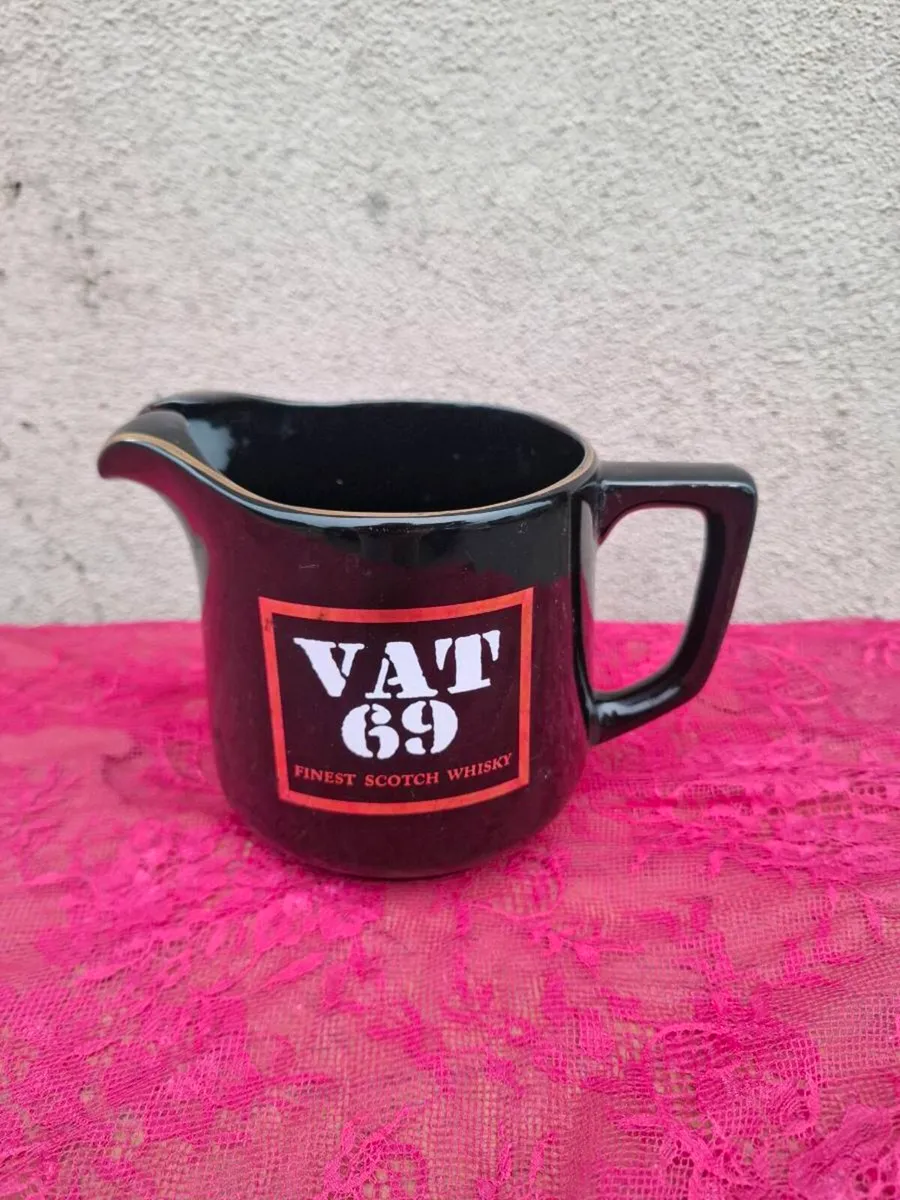 Vat 69 whiskey jug postage possible - Image 1
