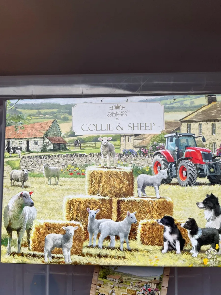4x china mugs Collie & sheep leonardo collection - Image 3