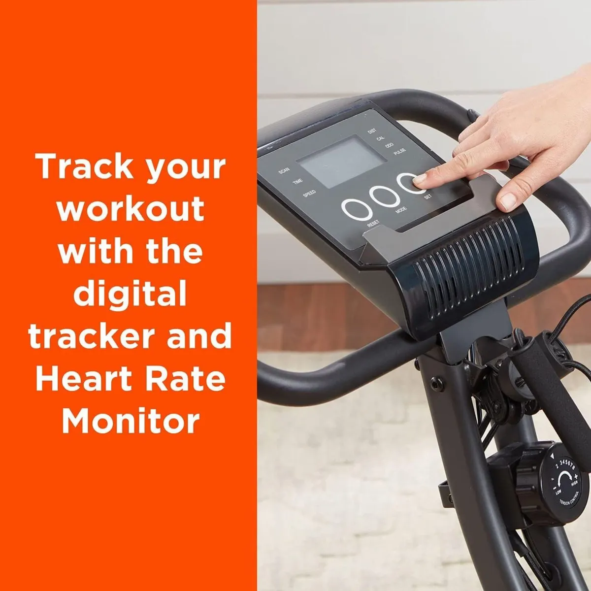 Slim Cycle 2-In-1 Stationary Flat Fold Exercise - Image 2