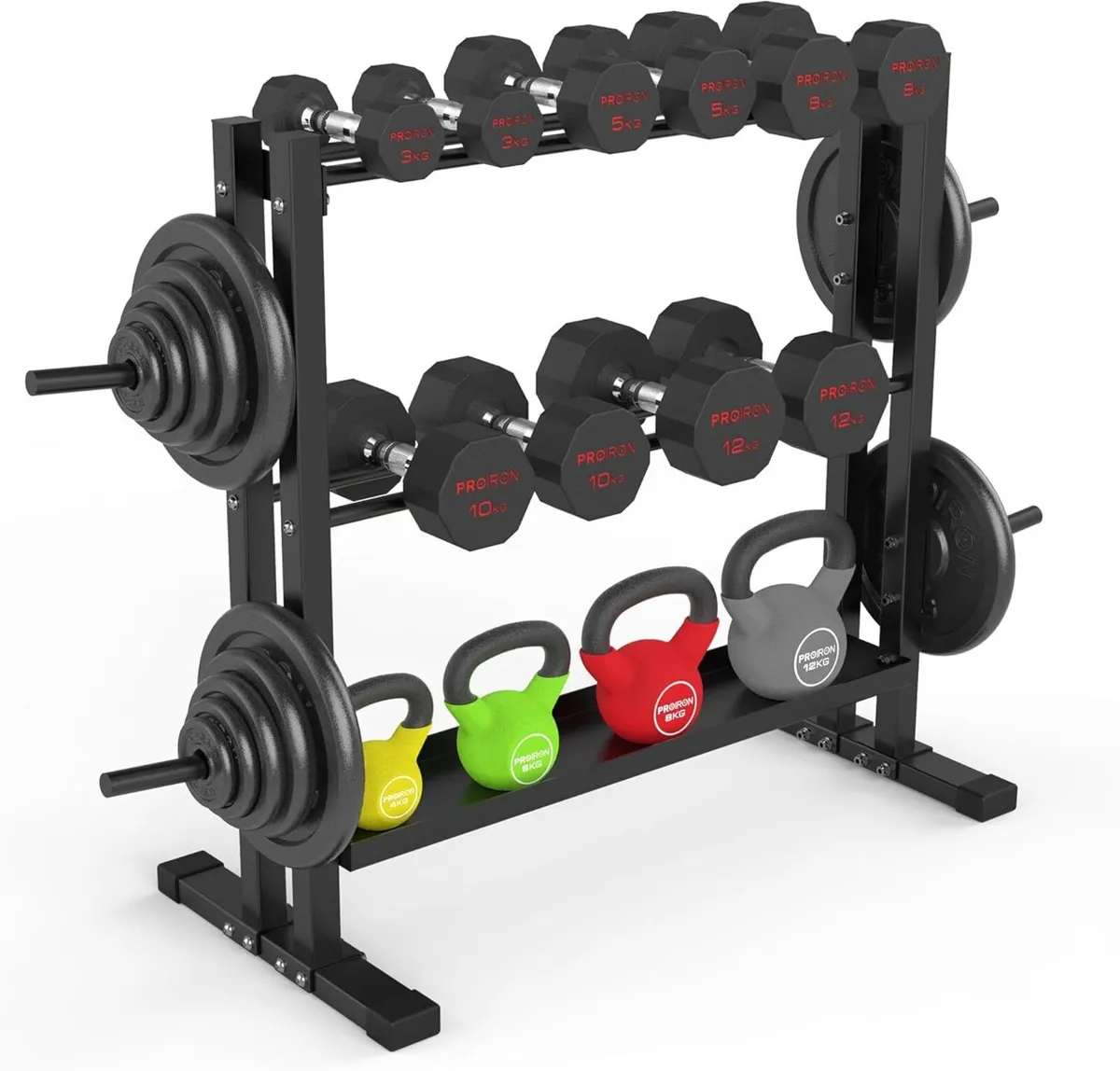 Heavy Duty All-In-One Weight Rack Dumbbell - Image 1