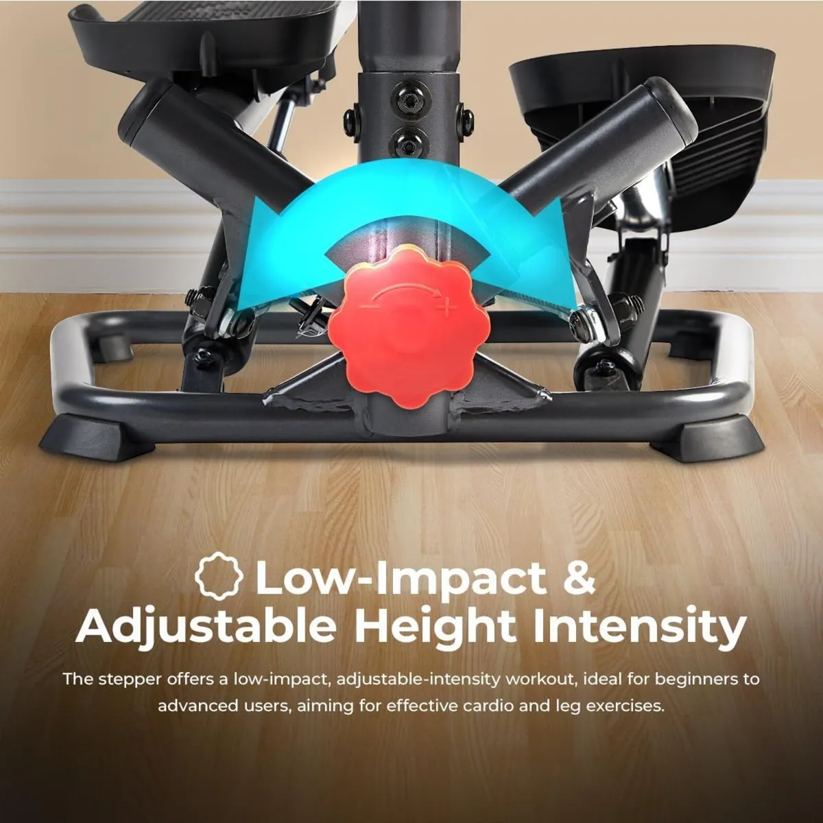 Twist Stair Stepper W Handlebar for Home Workouts - Image 2