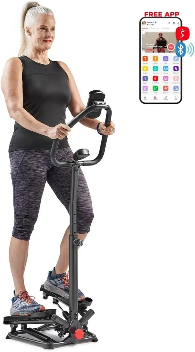 Twist Stair Stepper W Handlebar for Home Workouts - Image 1
