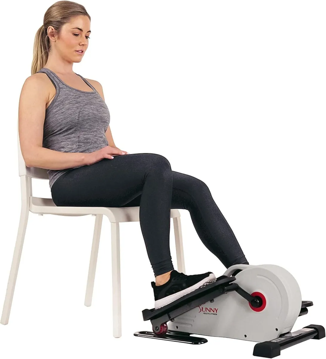 Under-Desk Pedal Elliptical Machine Leg Exerciser - Image 1