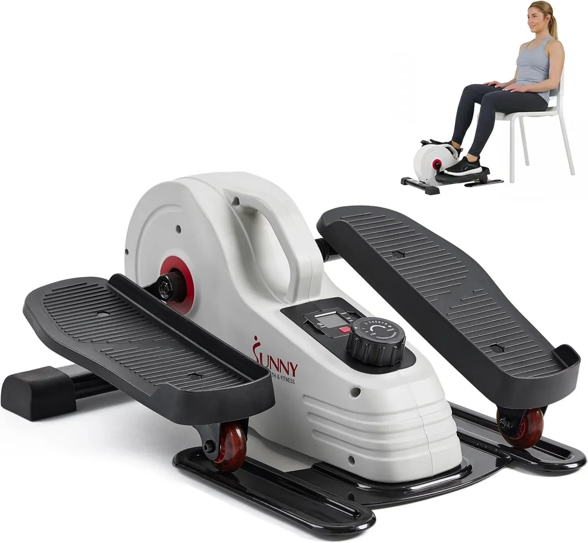 Under-Desk Pedal Elliptical Machine Leg Exerciser - Image 3