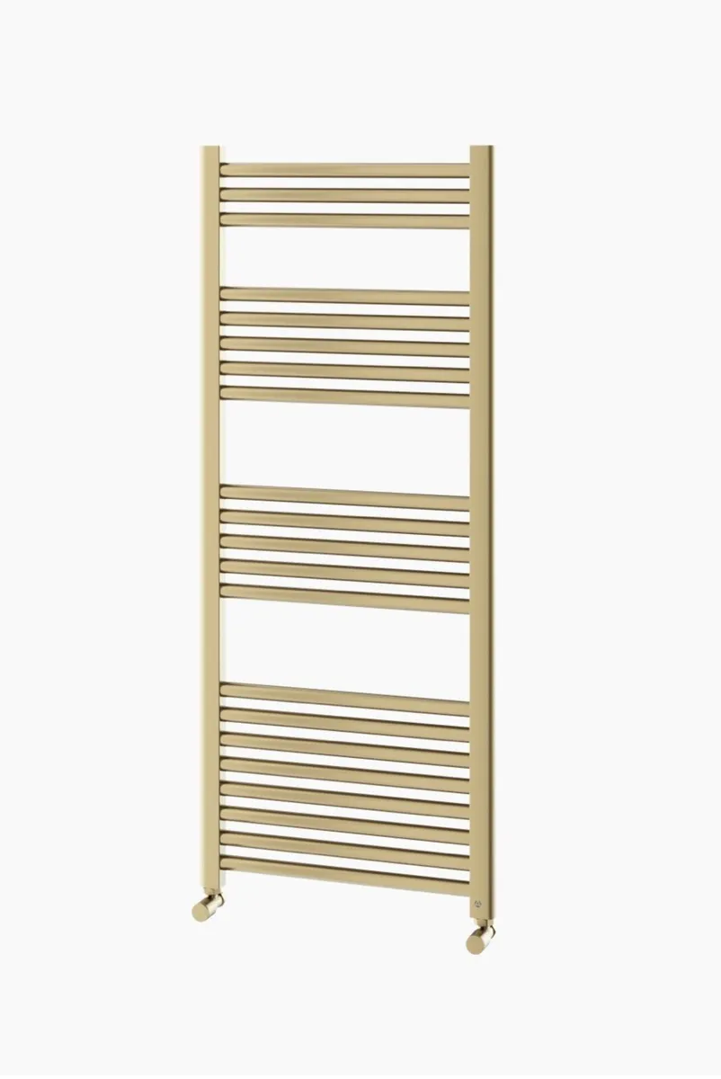Luca Brushed Brass with Aromawell Radiator x 2 - Image 3