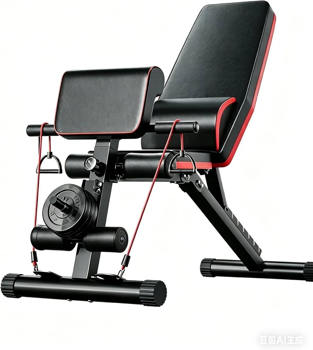 Adjustable Ab Machine Workout Equipment Trainer - Image 1