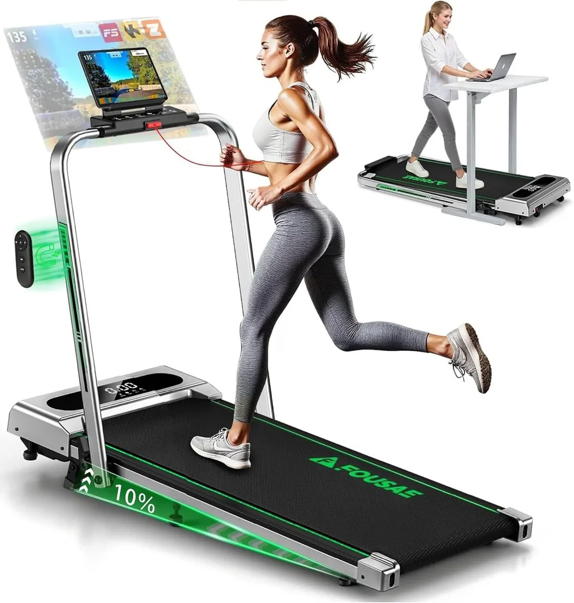 5 in 1 Walking Pad 7.5MPH Foldable - Image 1